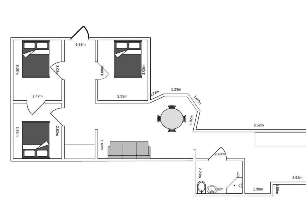 Spacious 3 Bedroom Manor Flat Next To Tivoli 코펜하겐 외부 사진